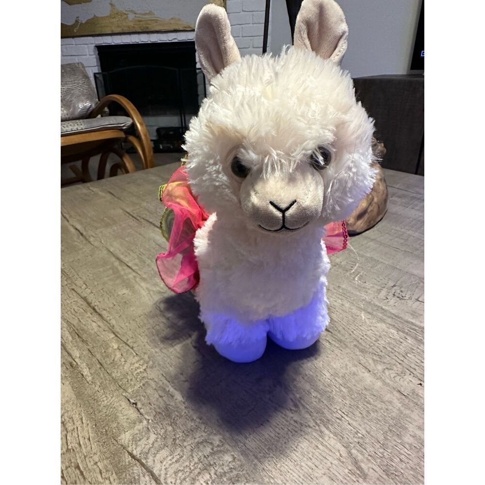 Build a Bear Alpaca / Llama Plush with skirt Outfit